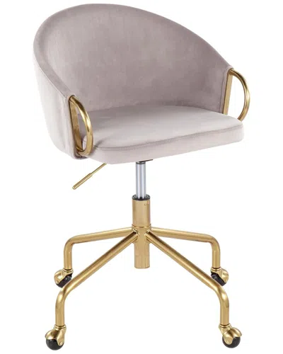 Lumisource Claire Task Chair In Gold