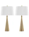 Lumisource Cone 30 Contemporary Metal Table Lamp In Gold And In Gold