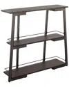 Lumisource Converge Bookcase In Metallic