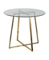 Lumisource Cosmo Dinette Table In Gold