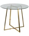 Lumisource Cosmo Dinette Table In Gold