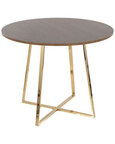 Lumisource Cosmo Dining Table In Brown