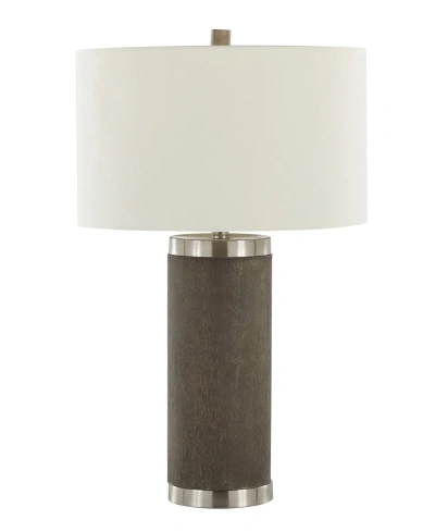 Lumisource Cylinder 26.5" Polyresin Table Lamp In Multi