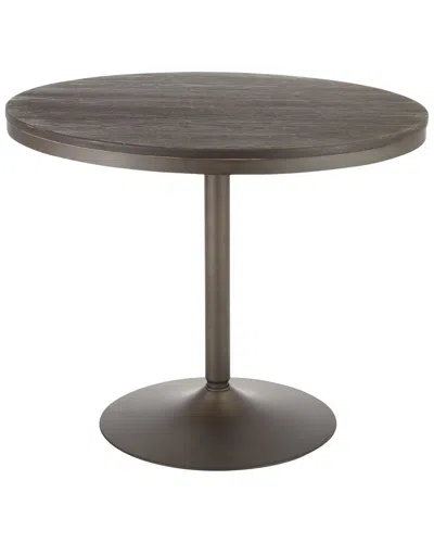Lumisource Dakota Dining Table In Burgundy