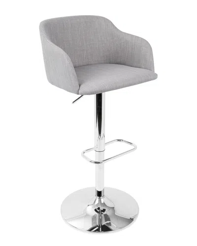 Lumisource Daniella Barstool In Gray