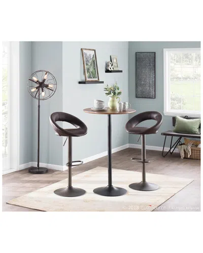 Lumisource Discontinued  Pebble Adjustable Bar/counter Table
