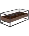 Lumisource Display Coffee Table In Brown