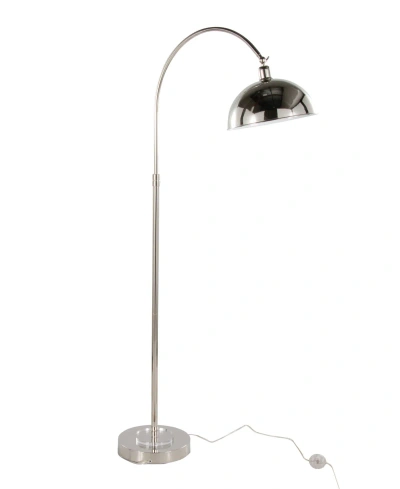 Lumisource Emery 63.5" Metal Floor Lamp In Silver