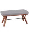 Lumisource Folia Bench In Brown