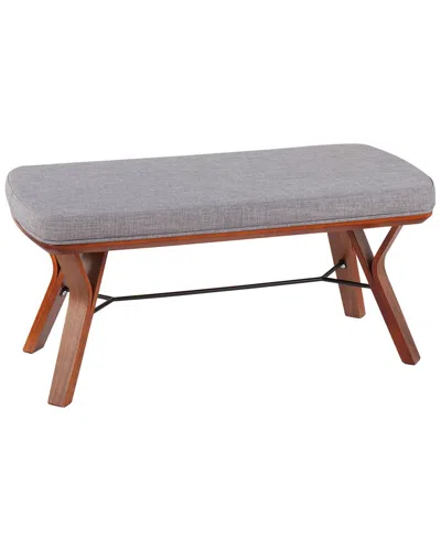 Lumisource Folia Bench In Brown