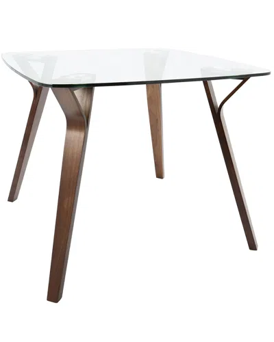 Lumisource Folia Dining Table In Brown