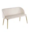Lumisource Fran Glam Bench