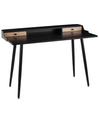 Lumisource Harvey Desk In Black