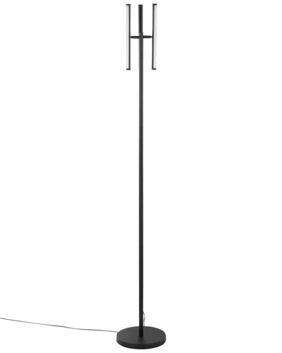 Lumisource Icicle 65in Modern Swivel Floor Lamp In Black