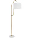 Lumisource Leslie 63in Glam Floor Lamp With Linen Shade
