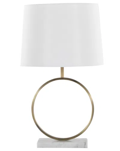Lumisource Moon Contemporary Table Lamp In White