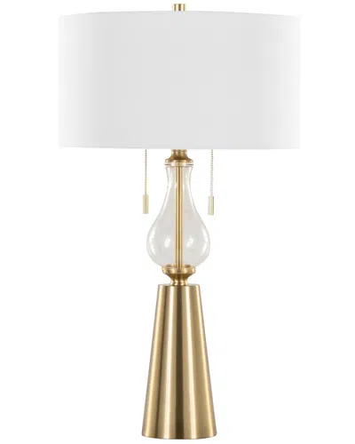 Lumisource Rook 30 Contemporary/glam Metal Table Lamp In Gol In Gold