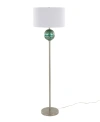 LUMISOURCE SCEPTER 60.75" GLASS FLOOR LAMP