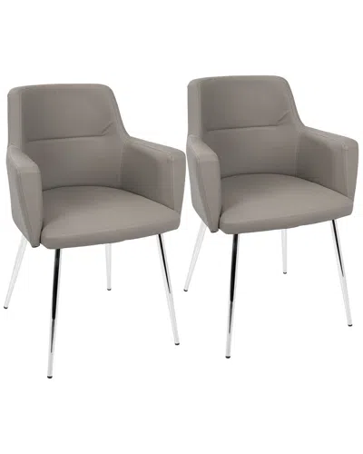 Lumisource Set Of 2 Andrew Dining Chairs