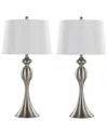 Lumisource Set Of 2 Ashland 30in Contemporary Table Lamps With Grandview  Gallery Linen Shade