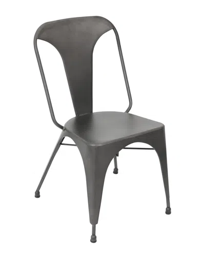 Lumisource Set Of 2 Austin Dining Chairs In Gray