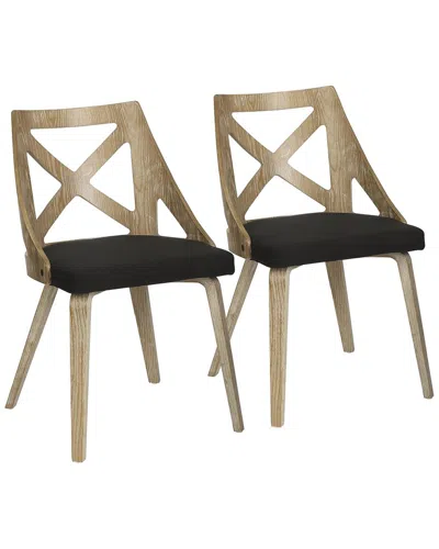 Lumisource Set Of 2 Charlotte Chairs In White