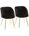Lumisource Set Of 2 Fran Chairs