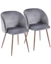 Lumisource Set Of 2 Fran Dining Chairs