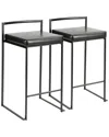 Lumisource Set Of 2 Fuji Counter Stools