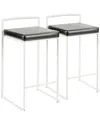 Lumisource Set Of 2 Fuji Counter Stools