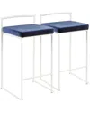 Lumisource Set Of 2 Fuji Counter Stools