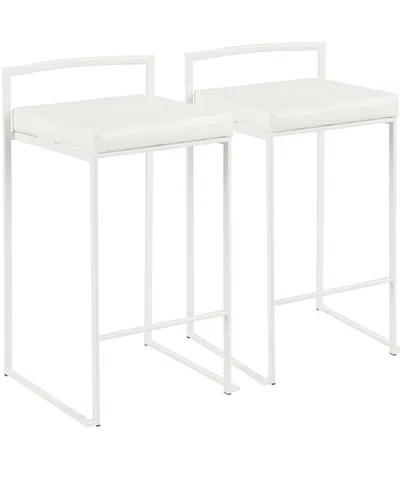 Lumisource Set Of 2 Fuji Counter Stools