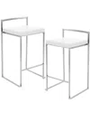 Lumisource Set Of 2 Fuji Counter Stools