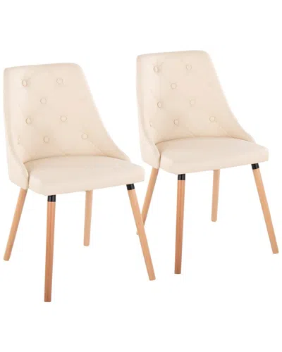 Lumisource Set Of 2 Giovanni Chairs In Pink