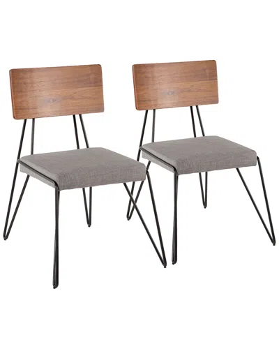 Lumisource Set Of 2 Loft Chairs In Multi