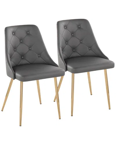 Lumisource Marche Chair - Set Of 2 Ch-marchepu-hlf2 Augy2