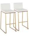 Lumisource Mason Mara 30 Fixed-height Barstool - Set Of 2 B3