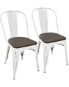 Lumisource Set Of 2 Oregon Dining Chairs