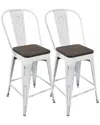 Lumisource Oregon Dining Chair, Set Of 2