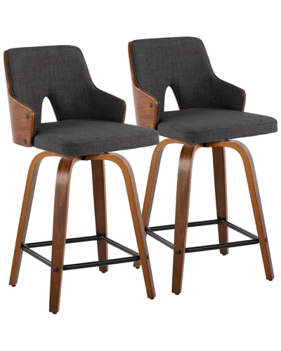 Lumisource Stella 24 Fixed-height Counter Stool - Set Of 2 B