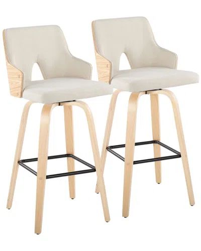 Lumisource Set Of 2 Stella 30in Fixed-height Barstools In Multi