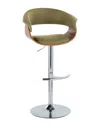 Lumisource Vintage Mod Adjustable Height Barstool - Set Of 2