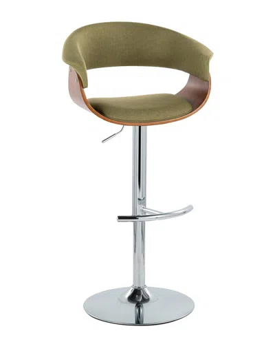 Lumisource Vintage Mod Adjustable Height Barstool - Set Of 2