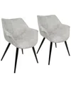 Lumisource Set Of 2 Wrangler Chairs
