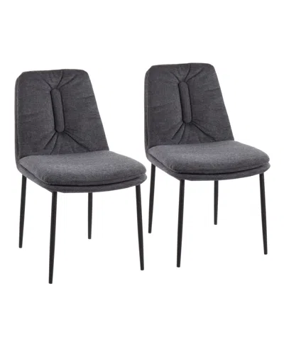 Lumisource Smith Contemporary Dining Chair, Set Of 2