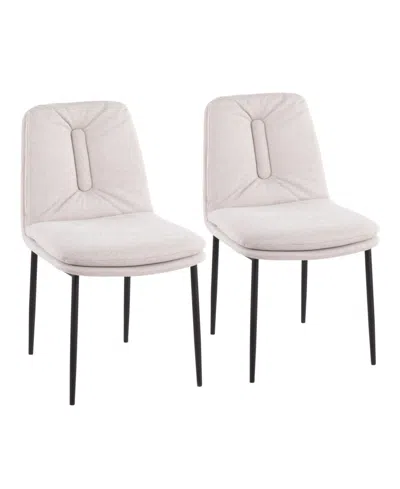 Lumisource Smith Contemporary Dining Chair, Set Of 2