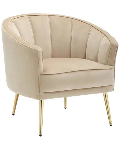 Lumisource Tania Accent Chair In Gold
