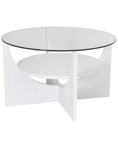 Lumisource U Shaped Coffee Table In White