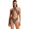 Luna B Sophia Swimsuit In Animal Print