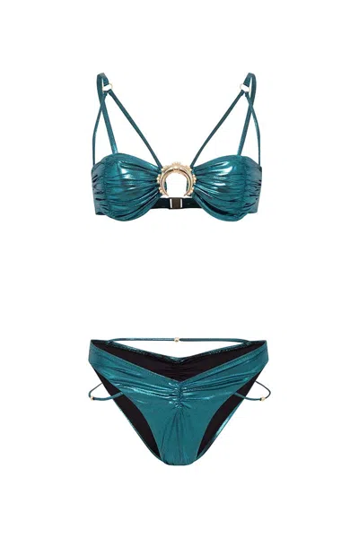 Luna B Women's Blue Hypnotic Bikini
